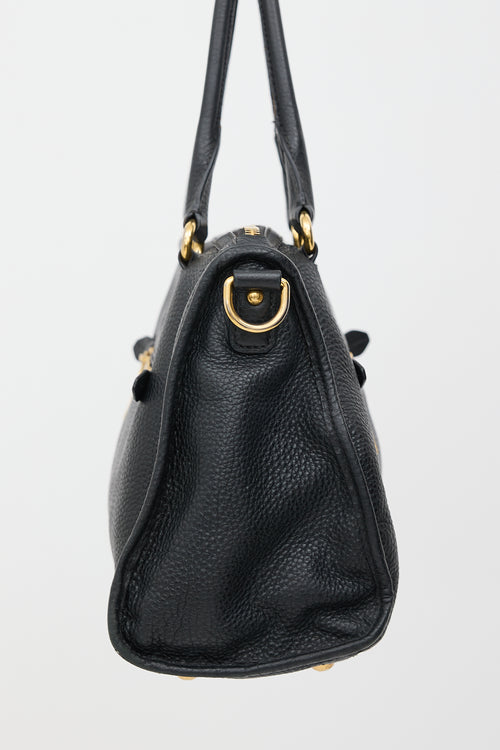 Prada Vitello Daino Satchel Bag