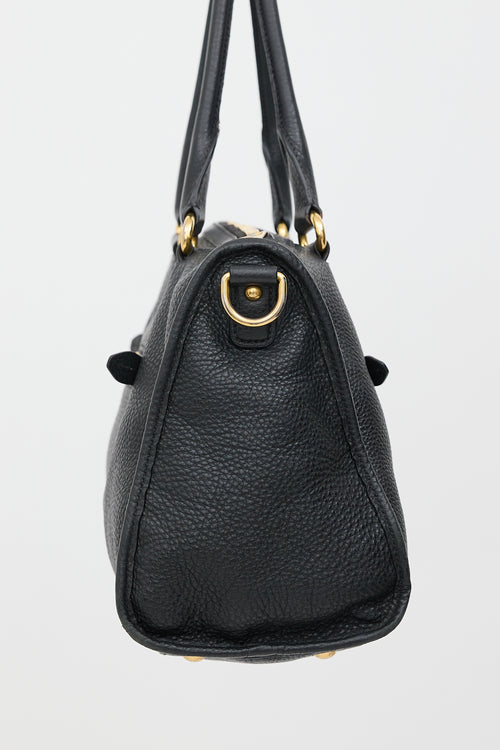 Prada Vitello Daino Satchel Bag