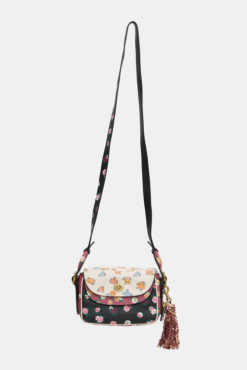 Coach X Tabitha Simmons Leather Floral Bag