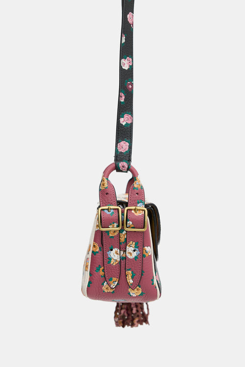 Coach X Tabitha Simmons Leather Floral Bag