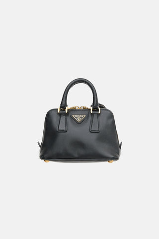 Prada Saffiano Leather Mini Promenade Bag