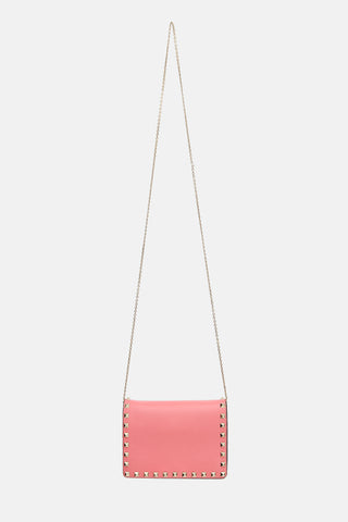 Valentino Grained Leather Rockstud Bag
