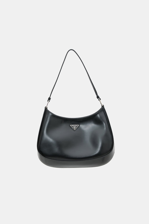 Prada Brushed Leather Cleo Bag