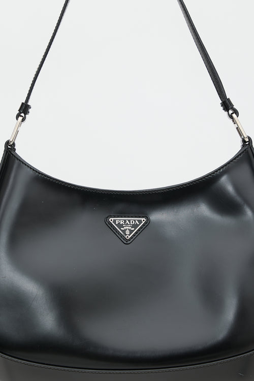 Prada Brushed Leather Cleo Bag