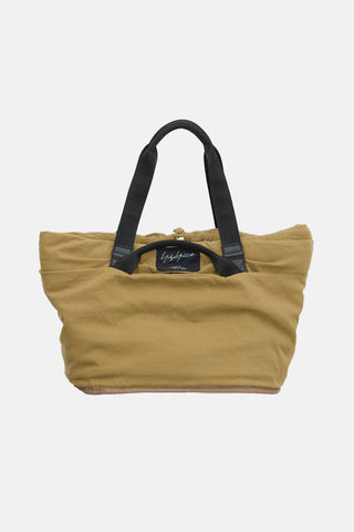 Yohji Yamamoto Padded Drawstring Tote Bag
