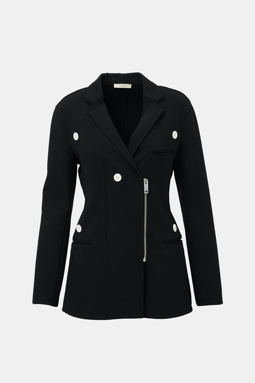 Celine SS 2016 Wool Zip Jacket