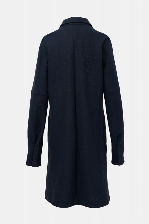 Issey Miyake 1998 Wool Asymmetrical Coat