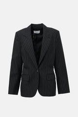Saint Laurent 2002 Wool Pinstripe Blazer