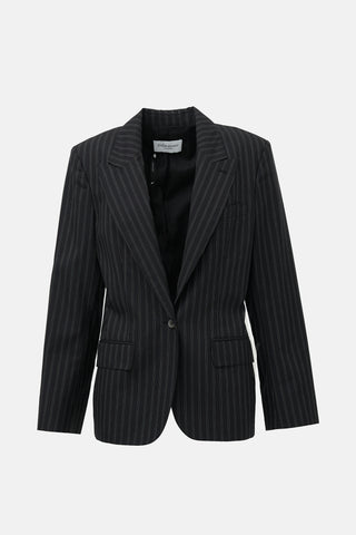 Saint Laurent 2002 Wool Pinstripe Blazer