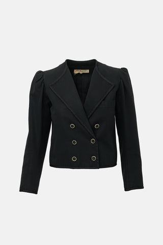 Saint Laurent Vintage Faille Jacket