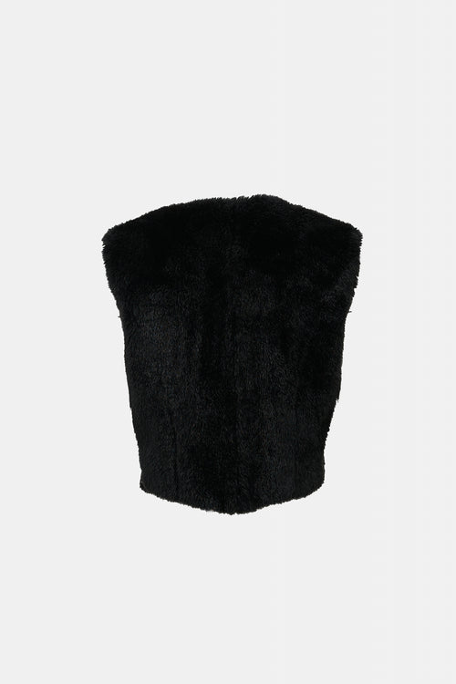 Vintage Faux Fur Top
