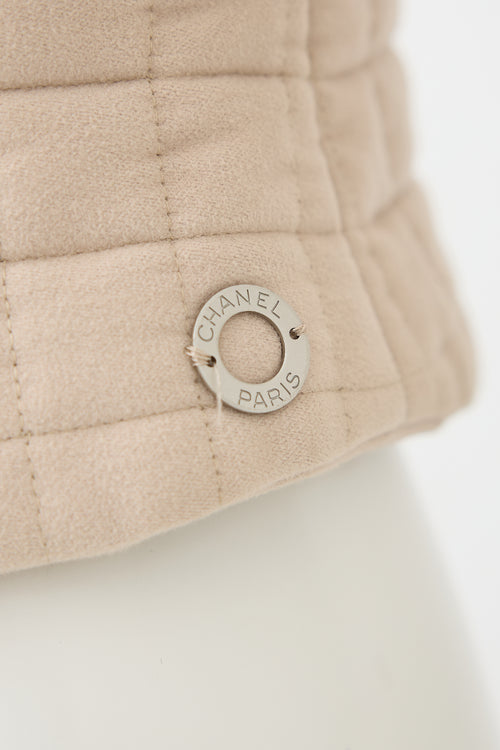 Chanel SS 2000 Quilted Short Sleeve Jacket