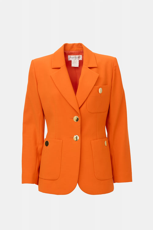 Saint Laurent SS 1997 Wool Blazer