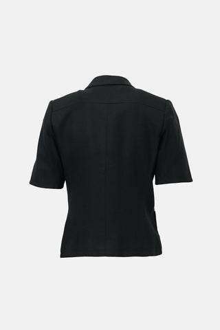 Saint Laurent Vintage Short Sleeve Blazer