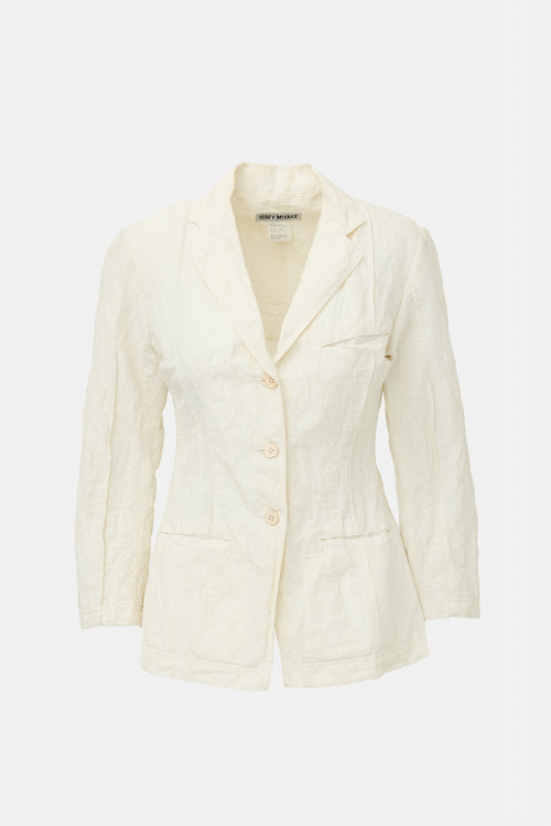 Issey Miyake 2000 Deconstructed Blazer