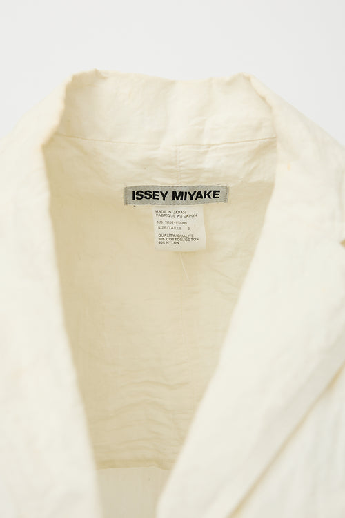 Issey Miyake 2000 Deconstructed Blazer