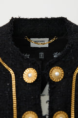 Moschino Tweed Pouch Pocket Jacket