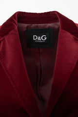 Dolce & Gabbana D&G Velvet Blazer
