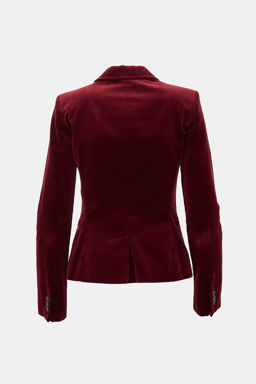 Dolce & Gabbana D&G Velvet Blazer