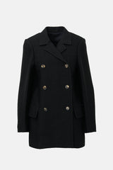 Celine Bouclé Double Breasted Coat