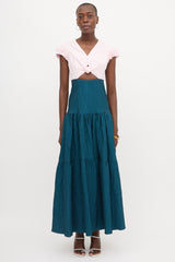 Hellessy Textured Two-Tone Dress