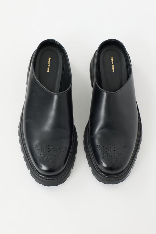 Hender Scheme Leather Commando Mule