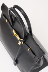 Hermès 1996 Noir Ardennes Birkin 35 Bag