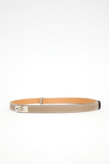 Hermès 2020 Étoupe Epsom Kelly 18 Belt