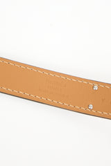 Hermès 2020 Étoupe Epsom Kelly 18 Belt