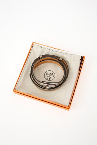Hermès 2020 Étoupe Epsom Kelly 18 Belt