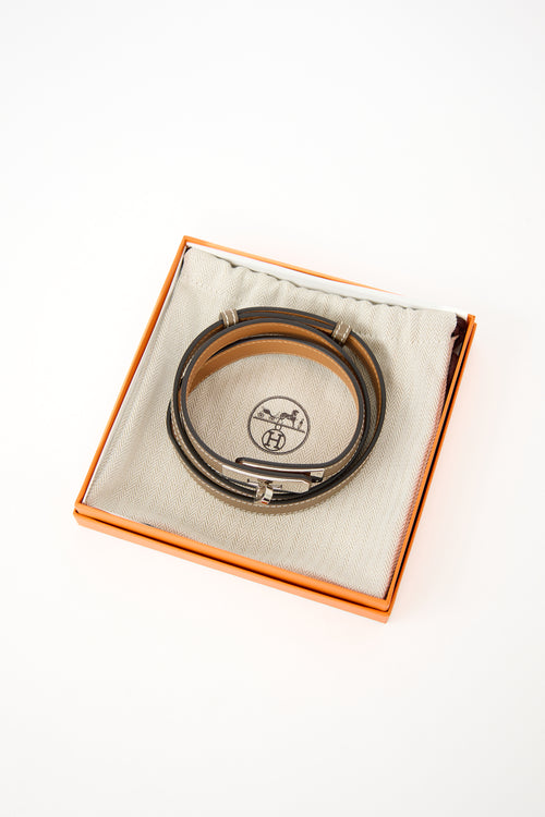 Hermès 2020 Étoupe Epsom Kelly 18 Belt