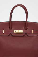 Hermès 2005 Rouge H Togo Birkin 35 Bag