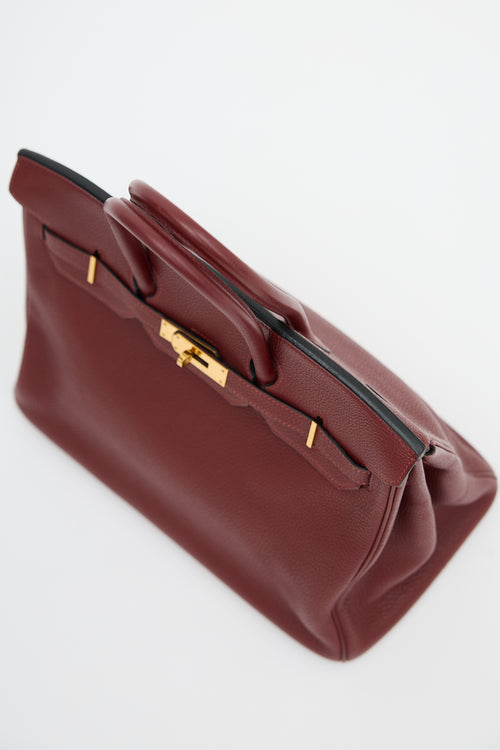 Hermès 2005 Rouge H Togo Birkin 35 Bag