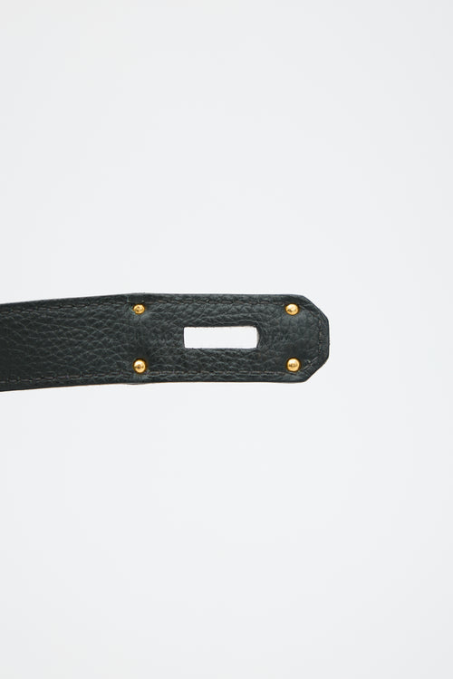 Hermès 2014 Vert De Gris Togo Birkin 40 HAC Bag