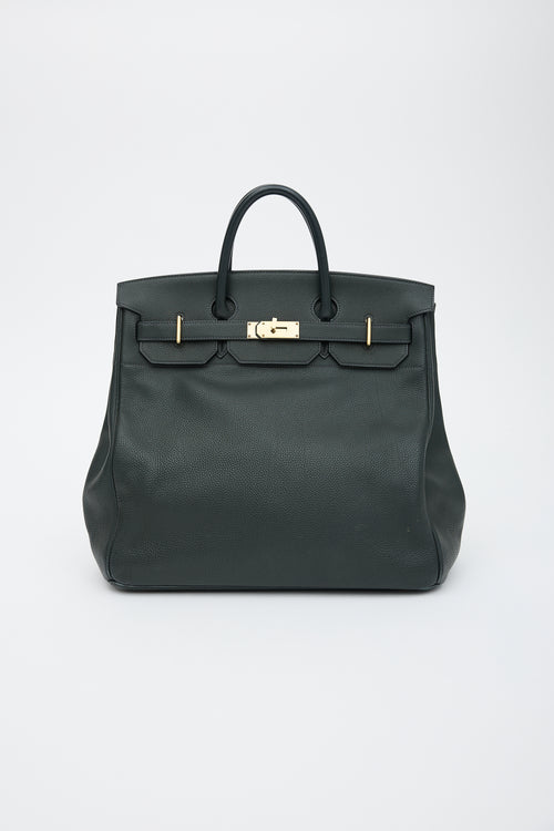 Hermès 2014 Vert De Gris Togo Birkin 40 HAC Bag