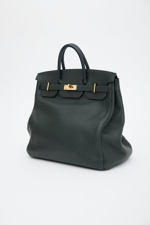 Hermès 2014 Vert De Gris Togo Birkin 40 HAC Bag