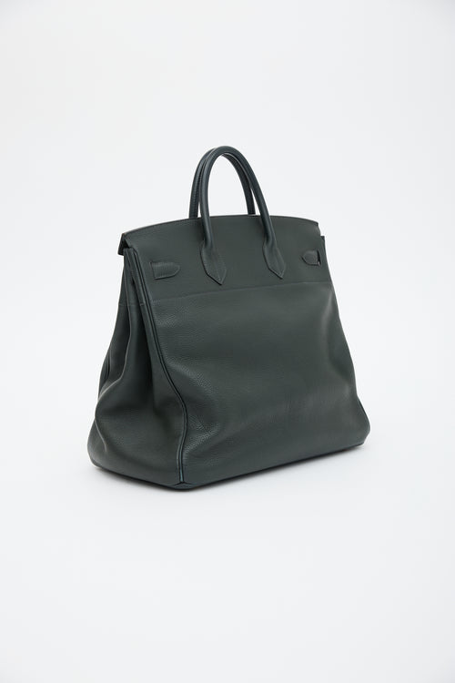 Hermès 2014 Vert De Gris Togo Birkin 40 HAC Bag
