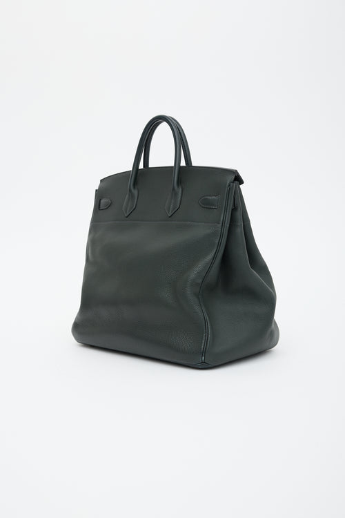 Hermès 2014 Vert De Gris Togo Birkin 40 HAC Bag