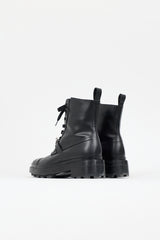 Hermès Leather Funk Combat Boot