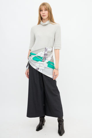 Hermès Silk Grand Manege Detail 90 Scarf