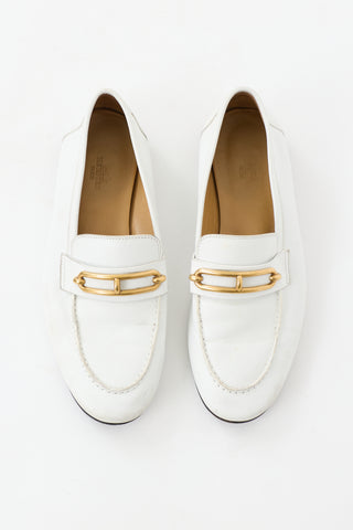 Hermès Leather Colette Loafer