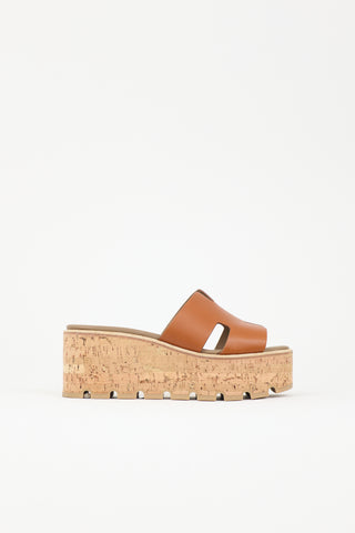 Hermès Leather Eze 30 Sandal
