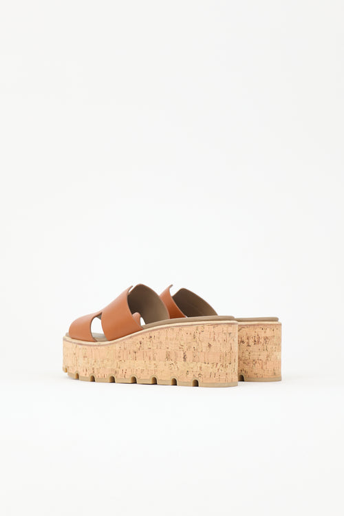 Hermès Leather Eze 30 Sandal