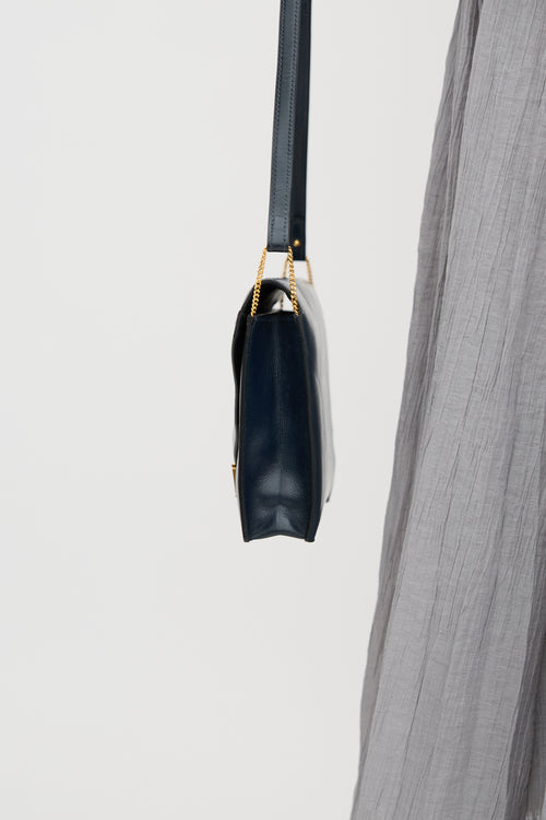 Hermès Vintage Navy Box Lydie Bag