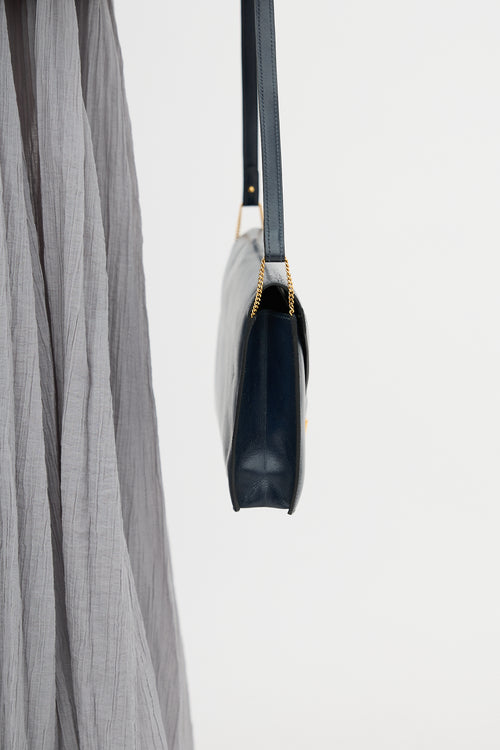 Hermès Vintage Navy Box Lydie Bag