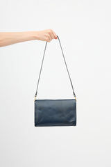 Hermès Vintage Navy Box Lydie Bag
