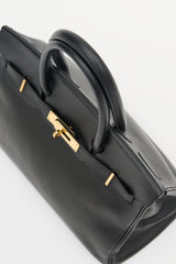 Hermès 1999 Noir Ardennes Birkin 30 Bag