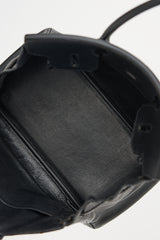 Hermès 1999 Noir Ardennes Birkin 30 Bag