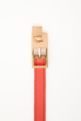 Hermès 2022 Reversible Orange Field Lucky 15 Belt