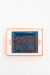 Hermès Porcelain Eperon d'Or Sellier Change Tray
